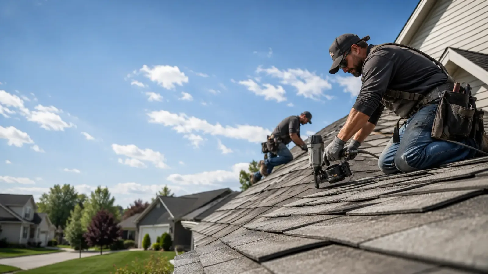 Storm Damage Roof Repair in Bismarck, IL near me